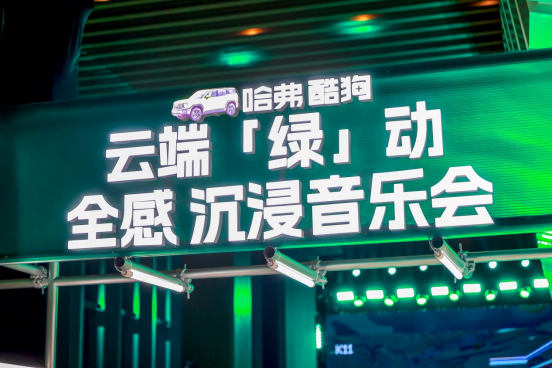 用音乐点燃年轻力量,哈弗酷狗奏响「绿」动音乐会